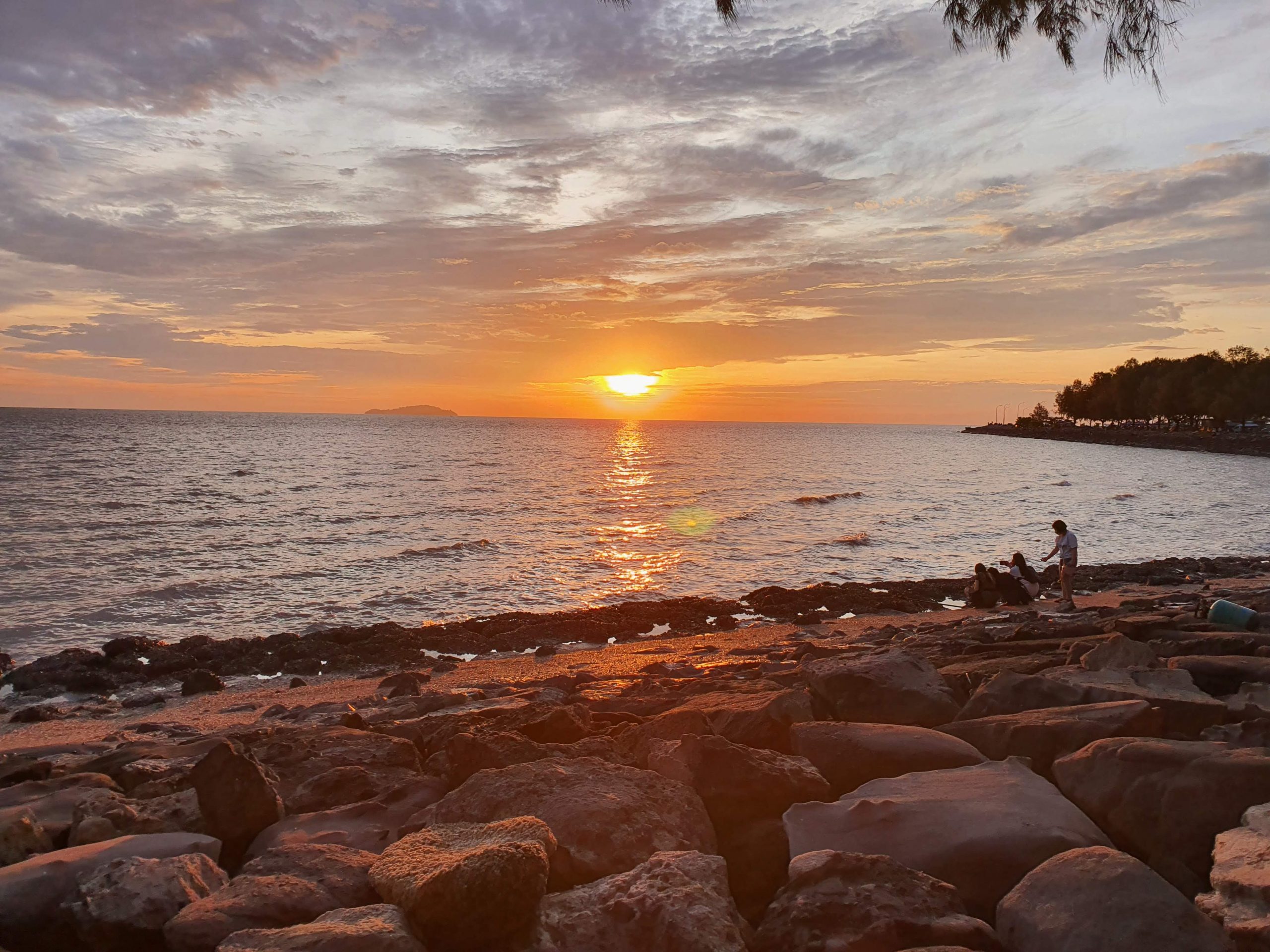 Sunset in Pontian