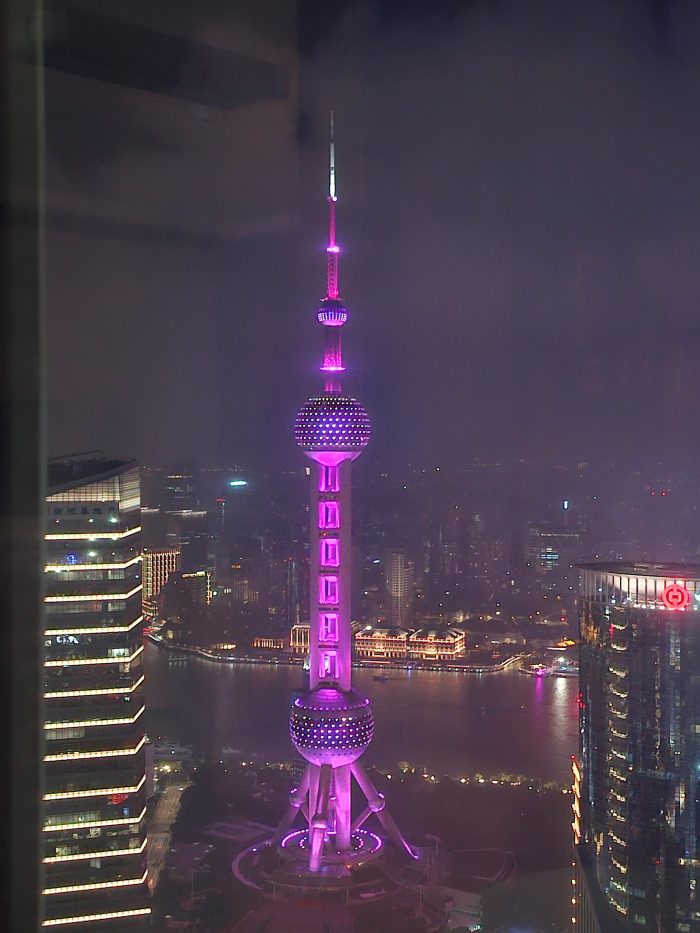 Oriental Pearl TV Tower in Shanghai